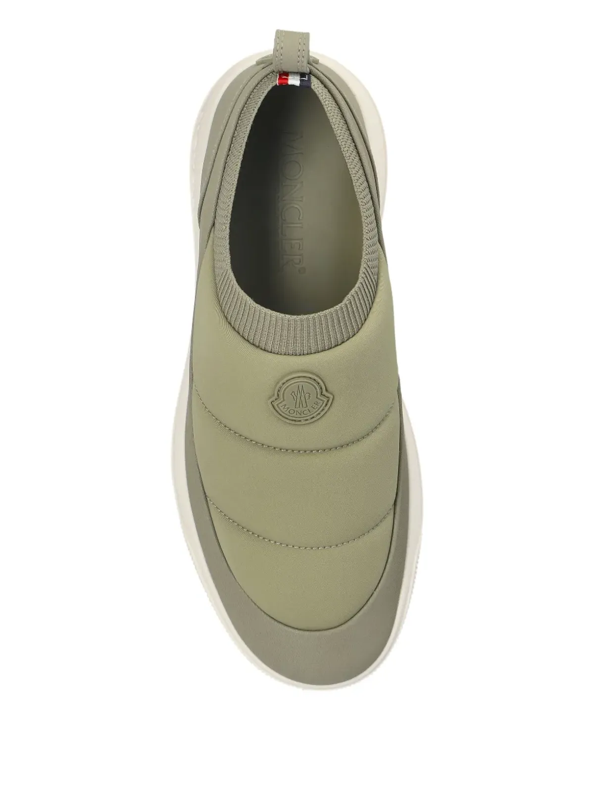 Moncler Monpulse キルテッド スリップオン スニーカー - グリーン - 画像4