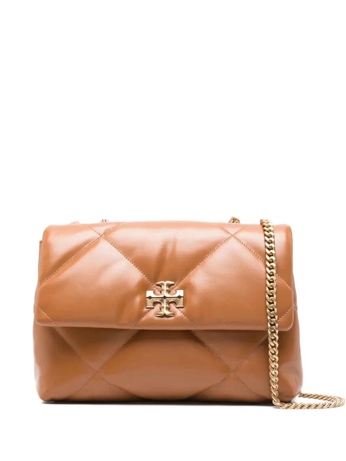 Tory Burch Kira ダイヤモンドキルティング レザー ショルダーバッグ - 画像1