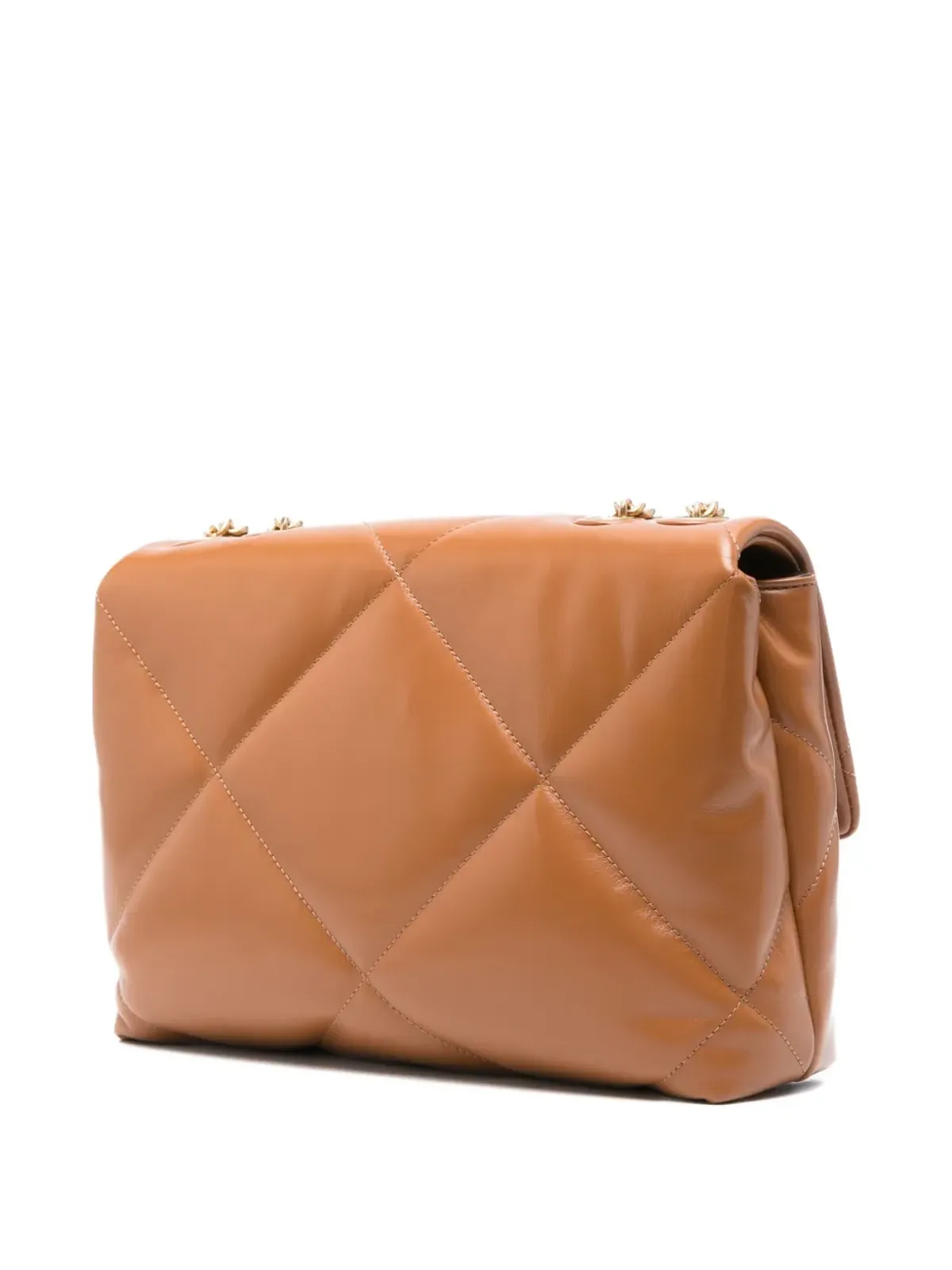 Tory Burch Kira ダイヤモンドキルティング レザー ショルダーバッグ - 画像3