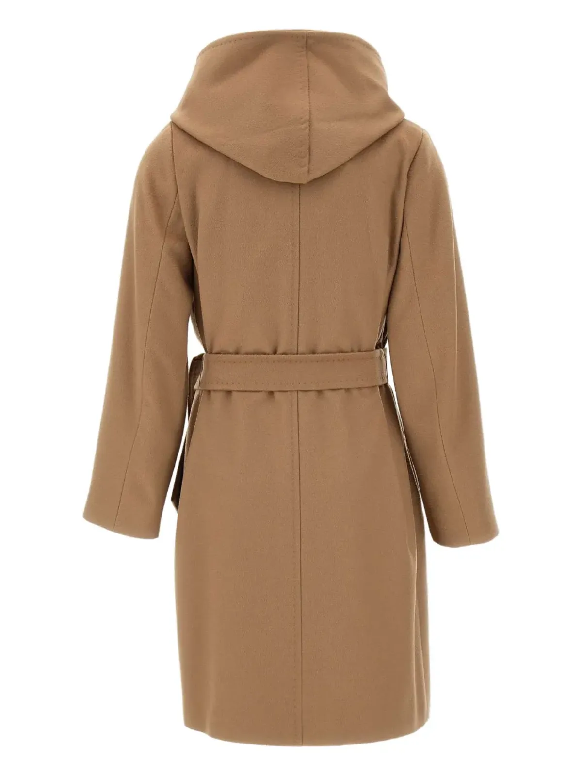 Max Mara ベルト付きウール ダブルブレストコート - 画像3