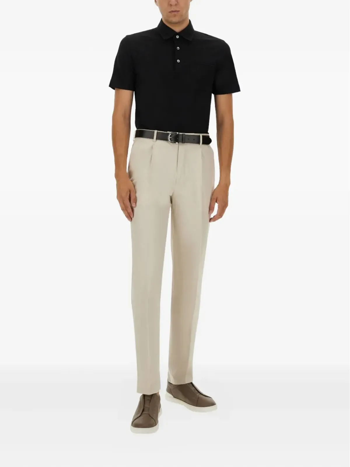Zegna 胸ポケット付きポロシャツ - 画像2