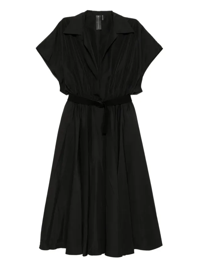 Norma Kamali Norma Kamali シャツフレアドレスの商品画像