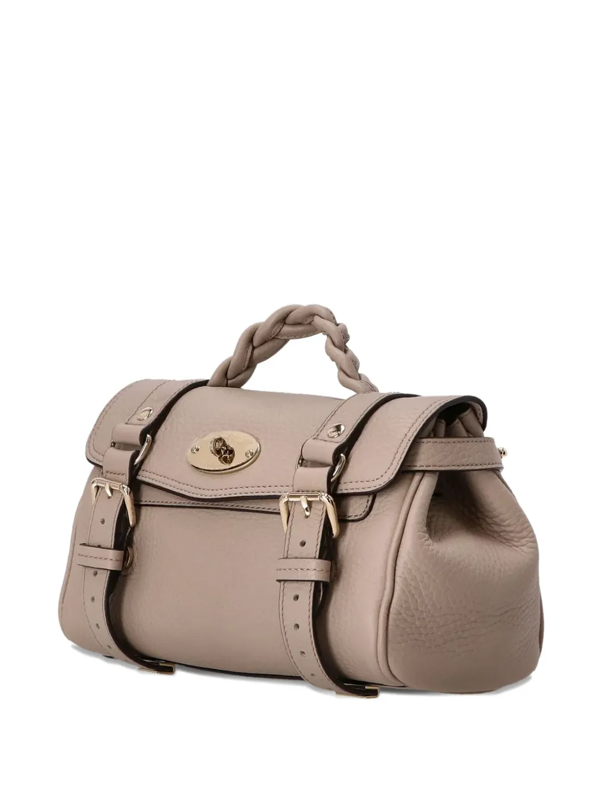 Mulberry ミニ Alexa 編み込みハンドル トートバッグ - 画像3