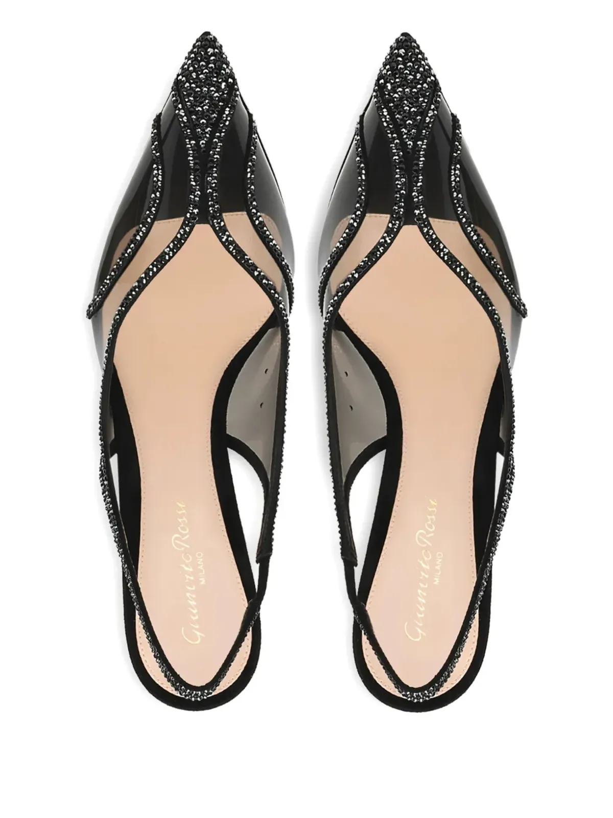 Gianvito Rossi ブレンダ エンブリッシュド ヒールパンプス - 画像3