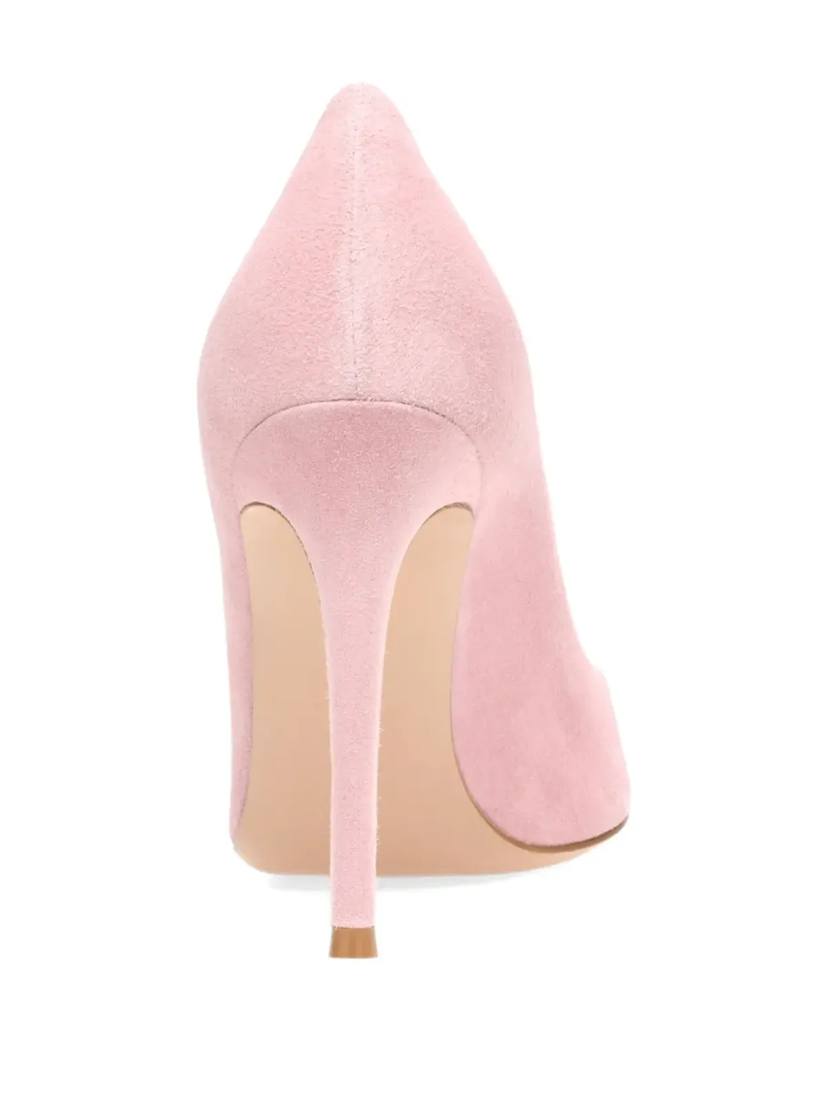 Gianvito Rossi スエード ヒールパンプス - 画像3