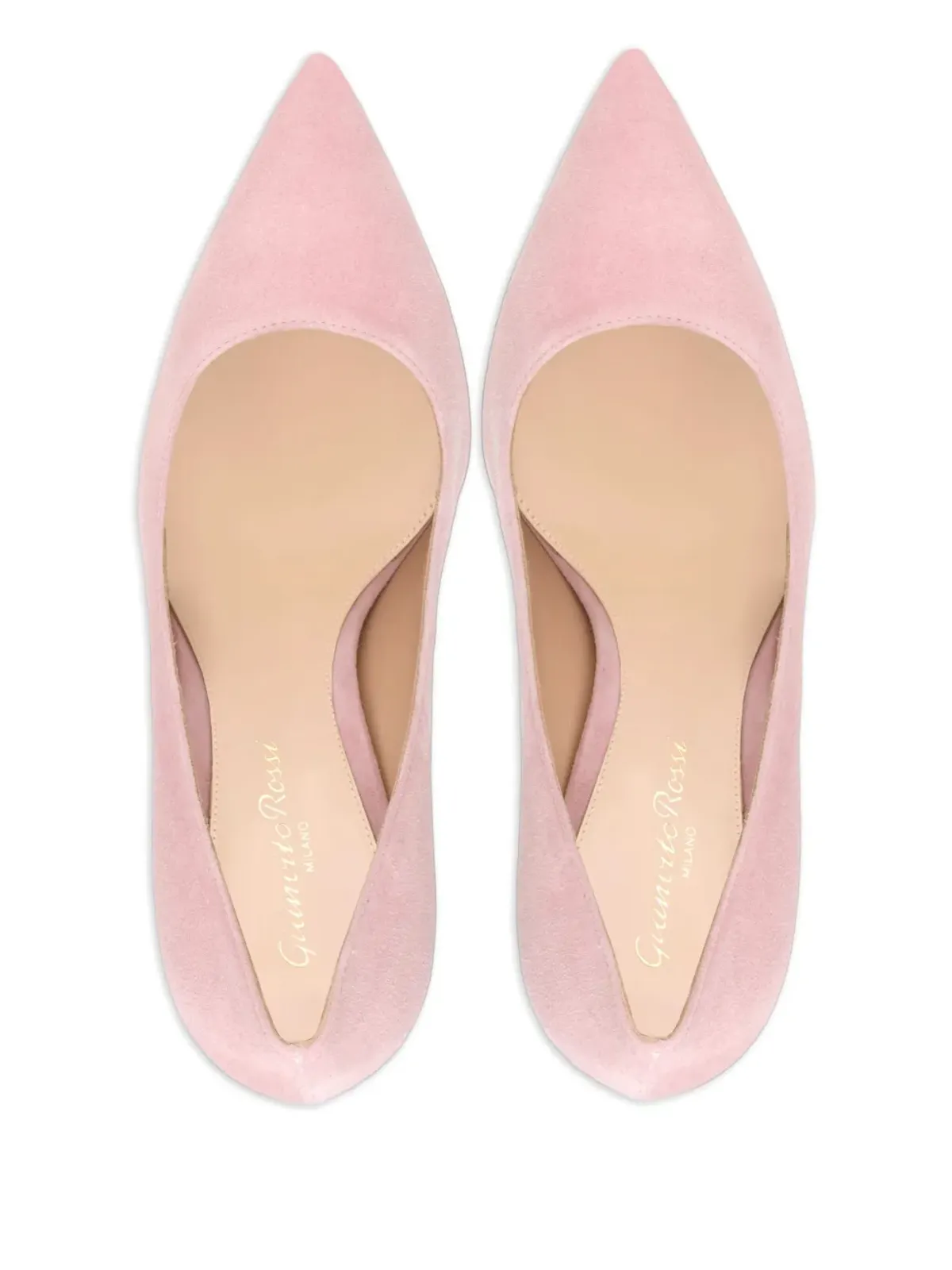 Gianvito Rossi スエード ヒールパンプス - 画像4