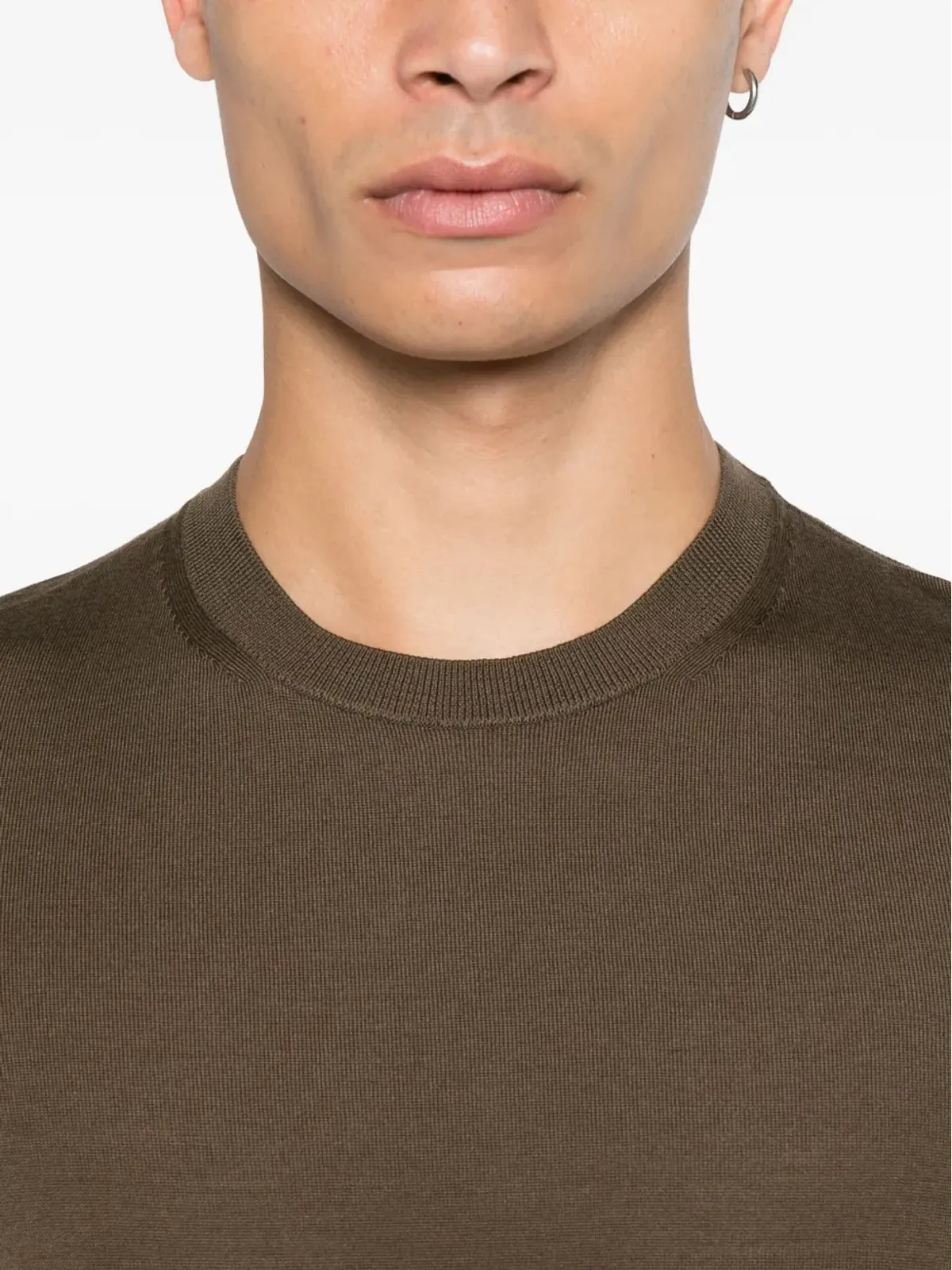 TOM FORD ウール クルーネックトップ - 画像5