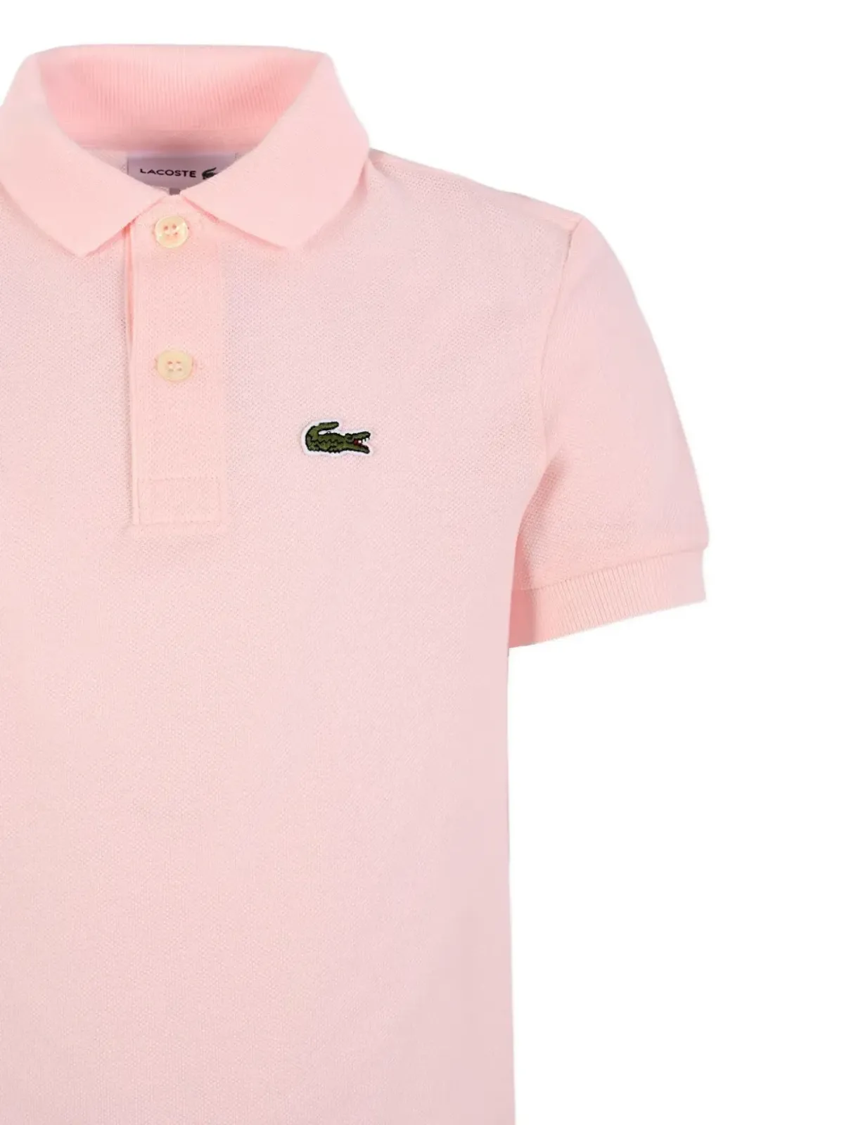 Lacoste Kids クロコダイル刺繍入り 半袖ポロシャツ - 画像3