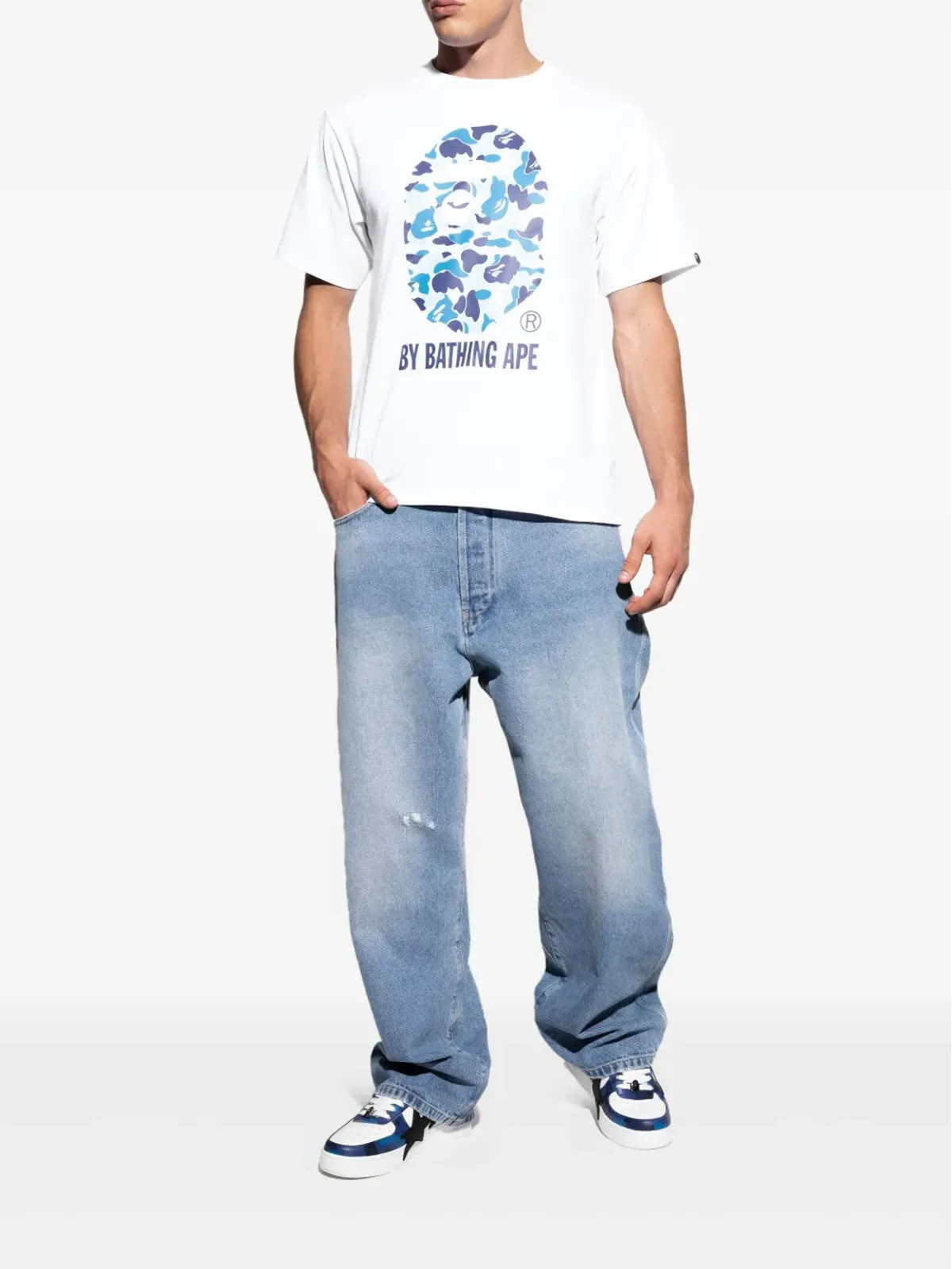 A BATHING APE® スター・パッチ スニーカー - 画像5