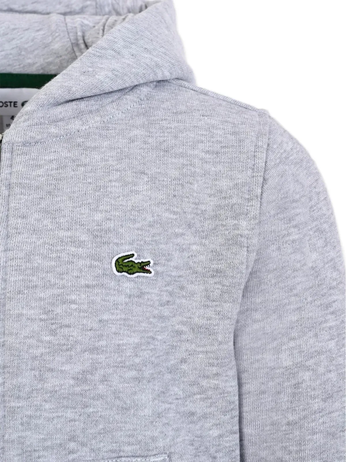 Lacoste Kids フード付きジップアップトップ - 画像3