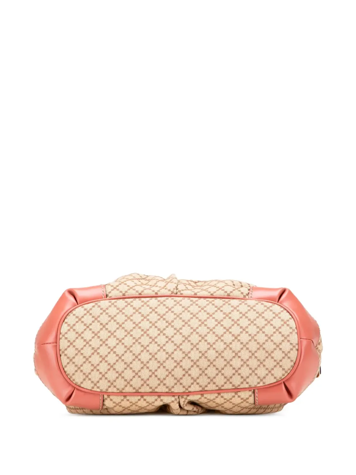 Gucci Pre-Owned Diamante Canvas Sukey サッチェル（ブラウン） - 画像4