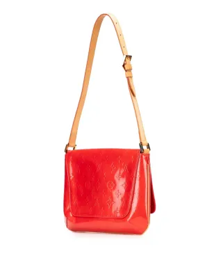 Louis Vuitton Pre-Owned モノグラム ヴェルニ トンプソン・ストリート ショルダーバッグ - レッド - サムネイル3