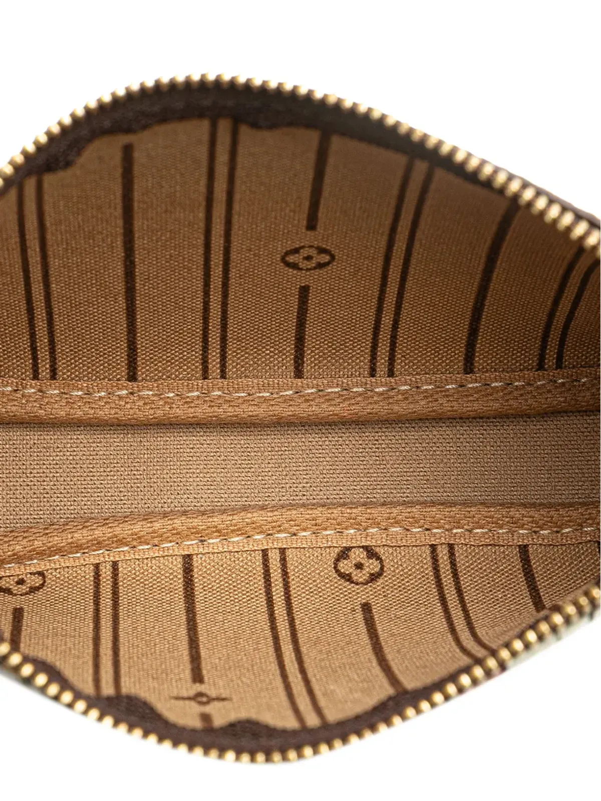 Louis Vuitton Pre-Owned モノグラム・パッチ ミニ・ポシェット・アクセソワーズ ハンドバッグ（ブラウン） - 画像5