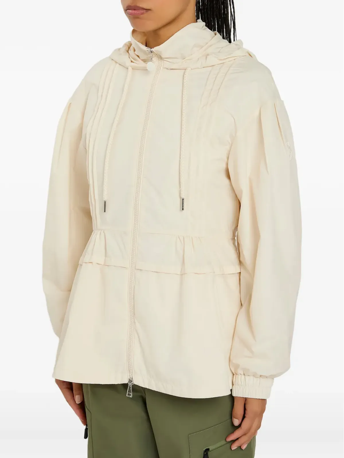 Moncler プリーツフード付きジャケット - 画像3