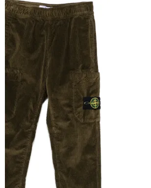 Stone Island Junior コーデュロイパンツ - サムネイル3