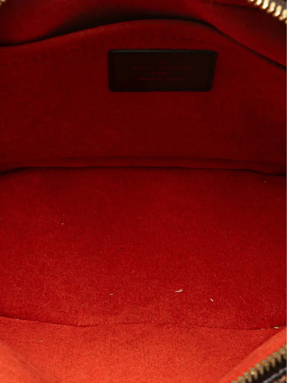 Louis Vuitton ビンテージ ダミエ・エベヌ ミニ・サリア ハンドバッグ - Brown - 画像5