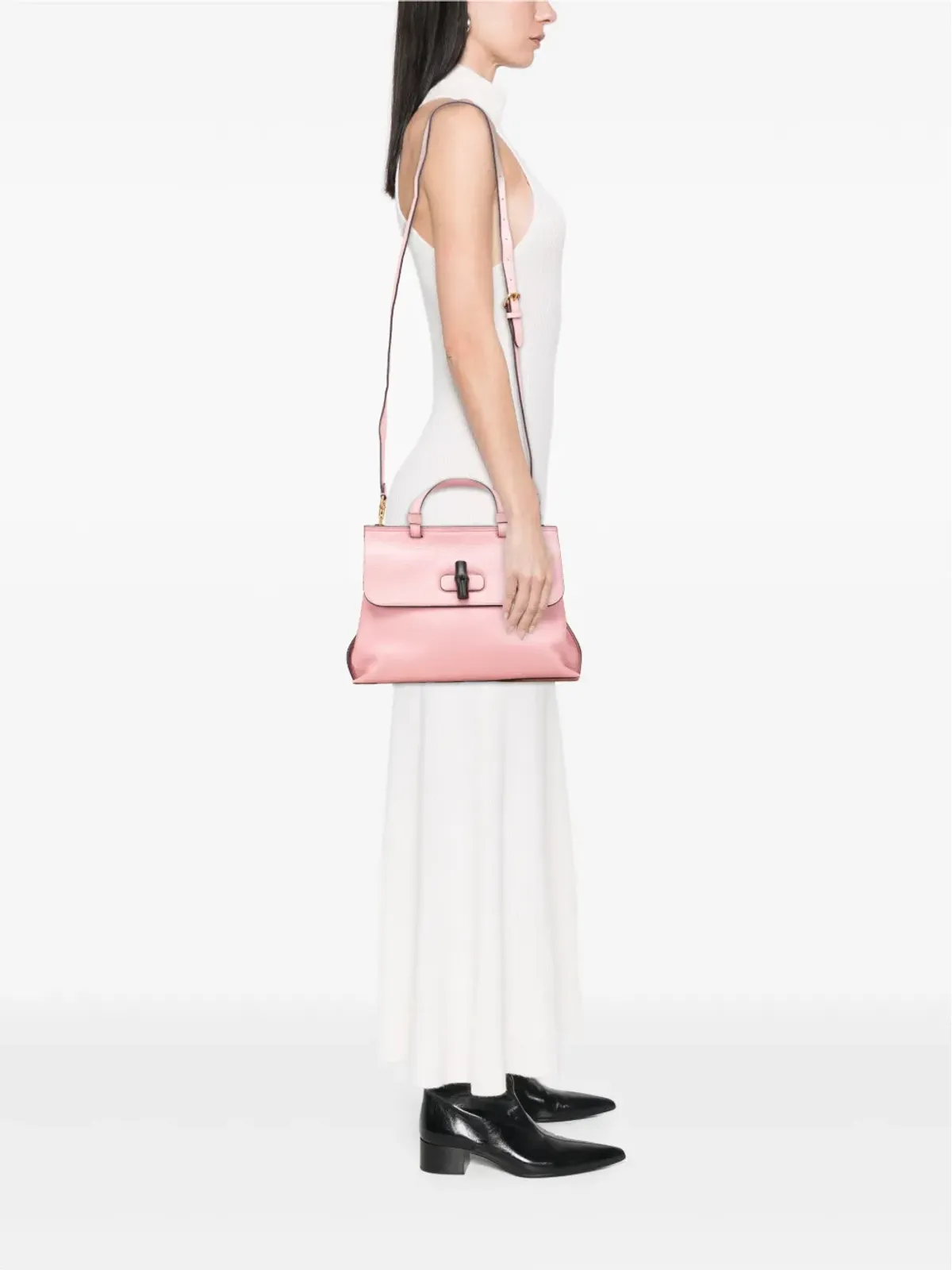 Gucci Pre-Owned サッチェル - 画像2