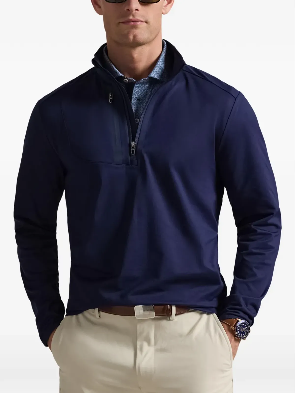 RLX Ralph Lauren ハイネックジップスウェットシャツ - 画像3