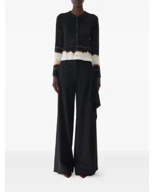 Jason Wu Collection グラデーション風ストライプ ウールカーディガン - サムネイル2