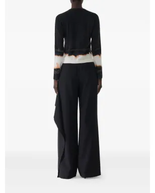 Jason Wu Collection グラデーション風ストライプ ウールカーディガン - サムネイル4