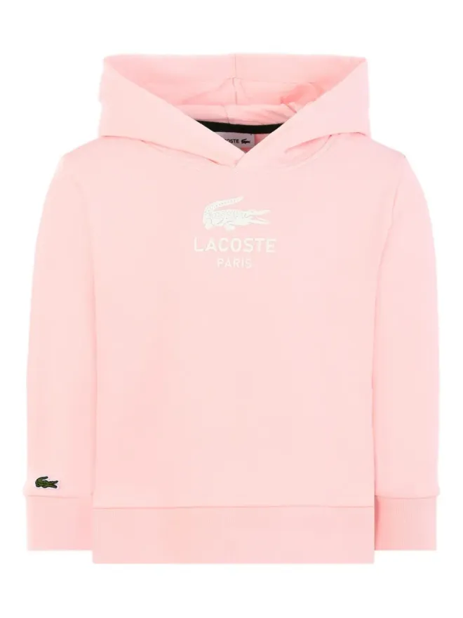 Lacoste Kids Lacoste Kids ロゴ入り長袖フード付きパーカーの商品画像