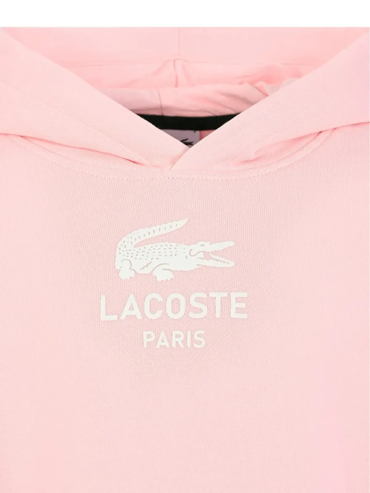 Lacoste Kids ロゴ入り長袖フード付きパーカー - 画像3