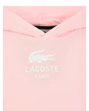 Lacoste Kids ロゴ入り長袖フード付きパーカー - サムネイル3