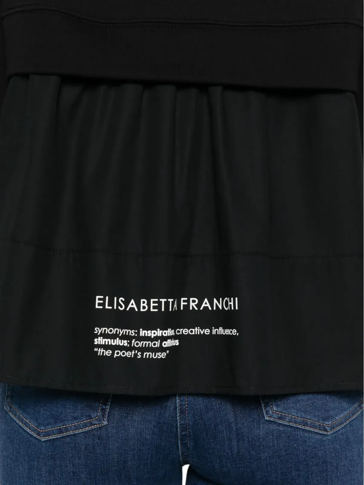 Elisabetta Franchi ボタンディテール Tシャツ - 画像5