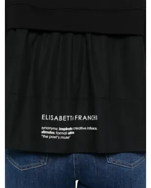 Elisabetta Franchi ボタンディテール Tシャツ - サムネイル5