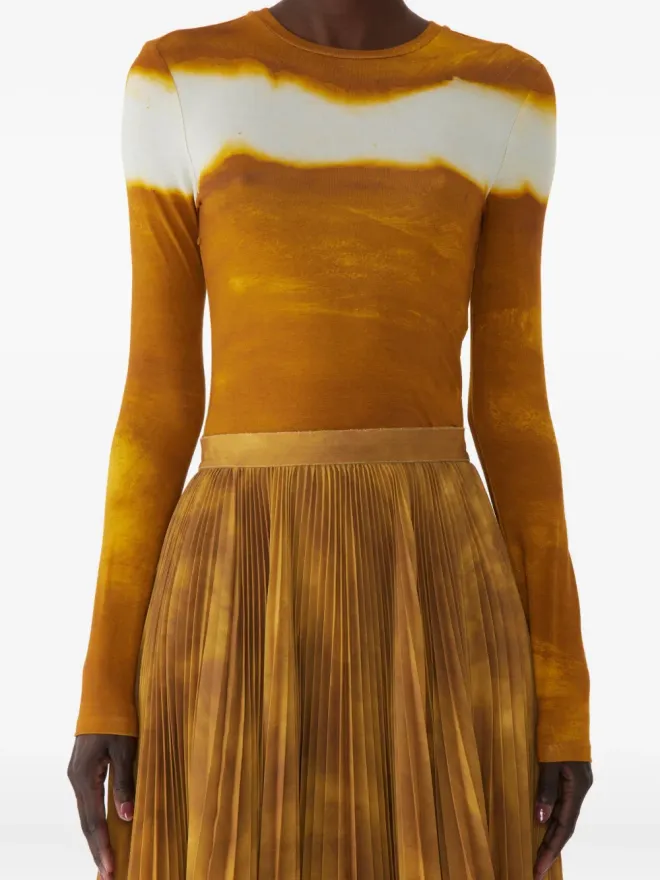 Jason Wu Collection Jason Wu Collection ペインテッドストライプ長袖Tシャツの商品画像