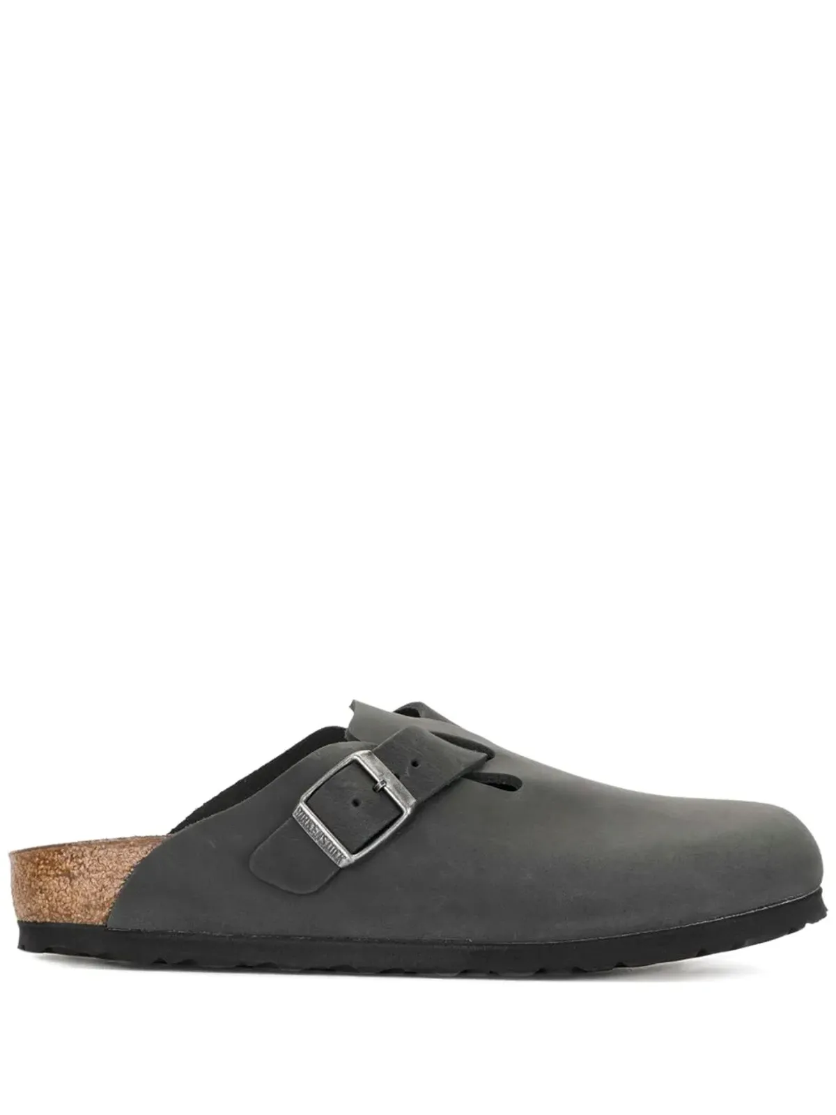 Birkenstock ボストンバックル レザー ミュール - 画像2