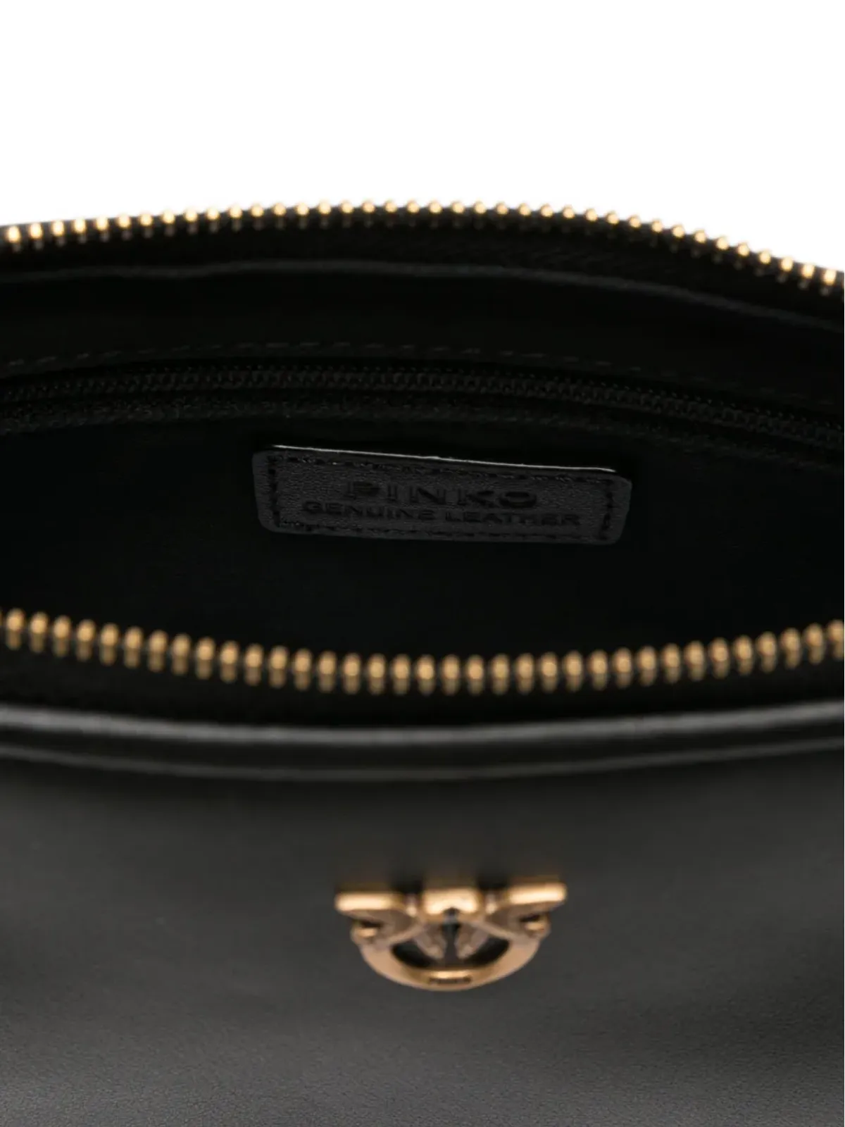 PINKO 長方形型レザーショルダーバッグ - 画像5