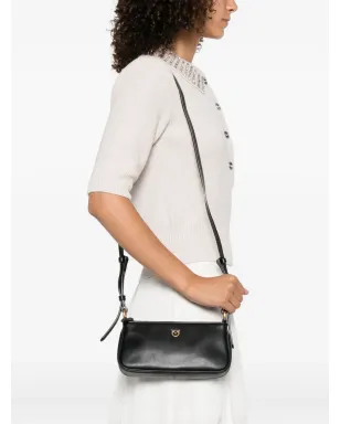 PINKO 長方形型レザーショルダーバッグ - サムネイル2