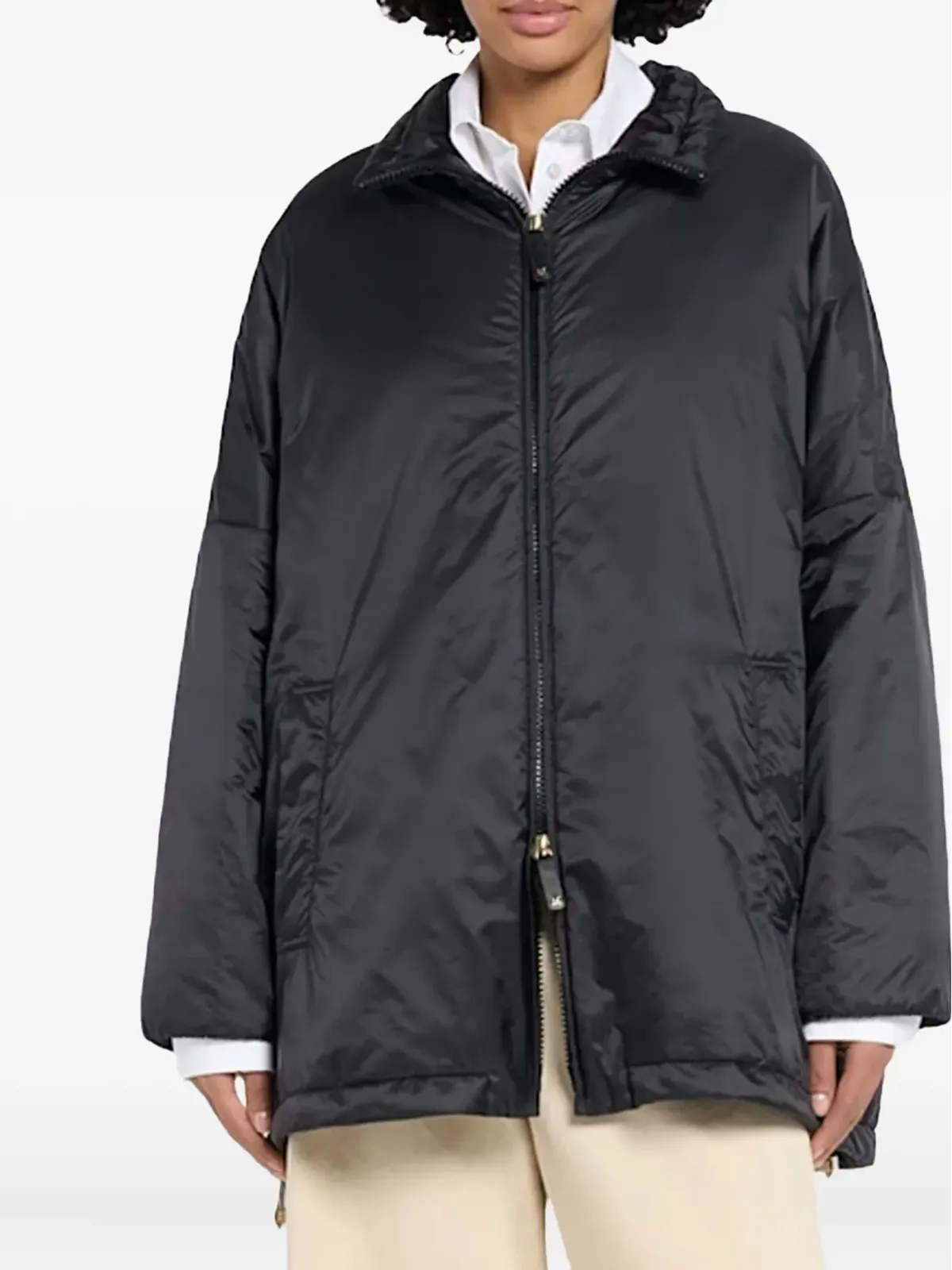 Max Mara パリ パディッド ジップフロント ジャケット - 画像2