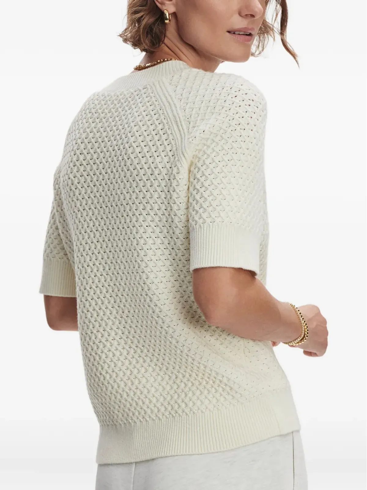 Varley ルーシー テクスチャード 半袖 Tシャツ - 画像4