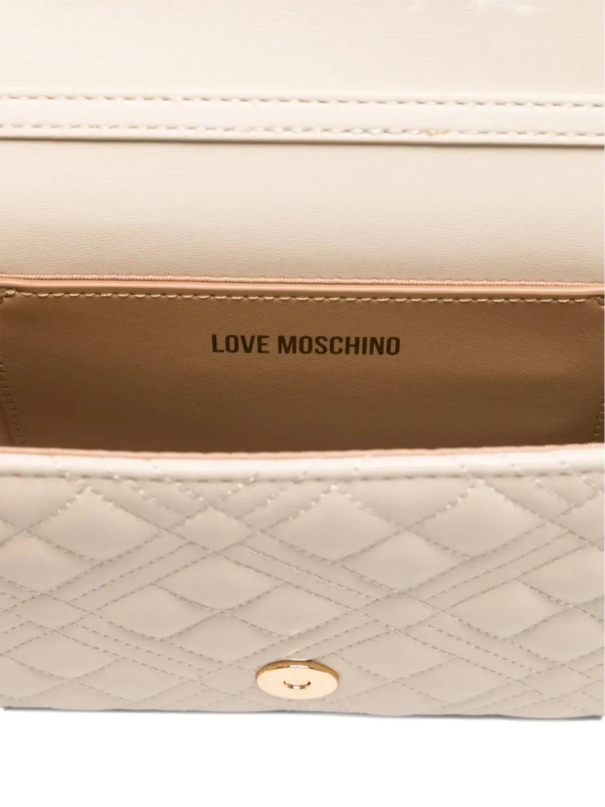 Love Moschino キルテッドチェーンストラップショルダーバッグ - 画像5