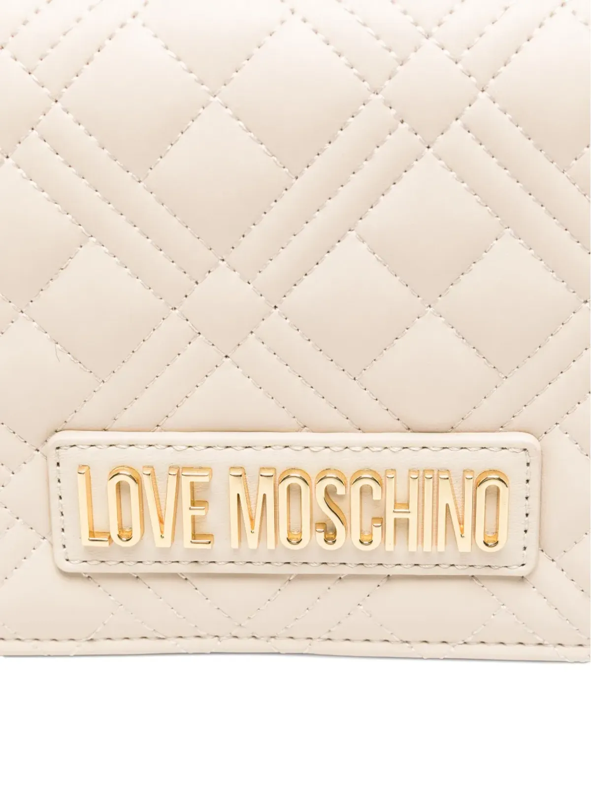 Love Moschino キルテッドチェーンストラップショルダーバッグ - 画像4