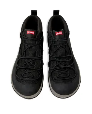 Camper Peu Pista レースアップ メッシュパネル デザートブーツ - ブラック - サムネイル3