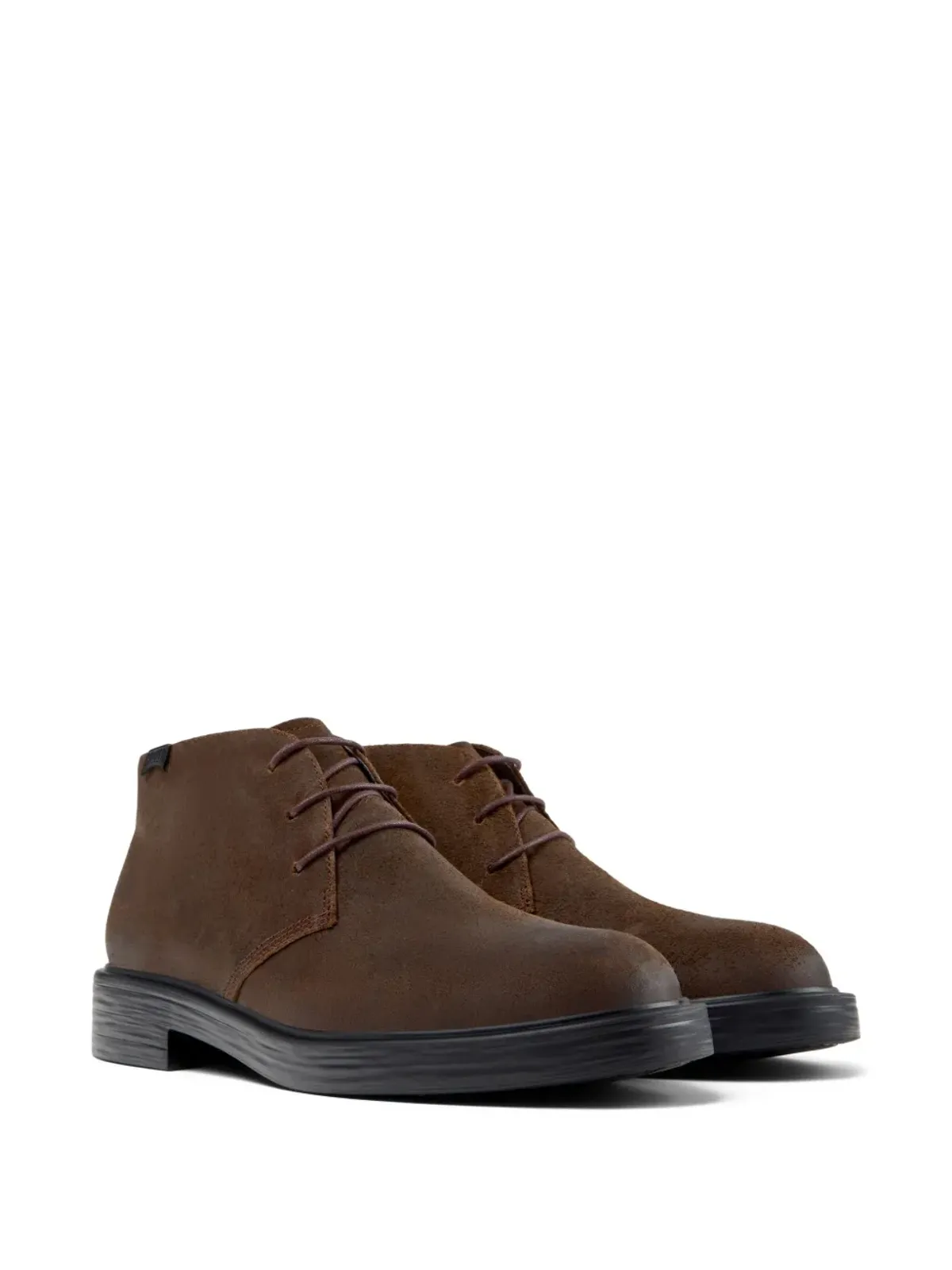 Camper Dean レースアップ ヌバックレザー デザートブーツ - 画像2
