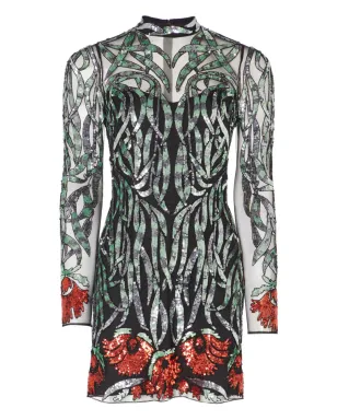Temperley London スパンコール装飾ミニドレス - サムネイル1