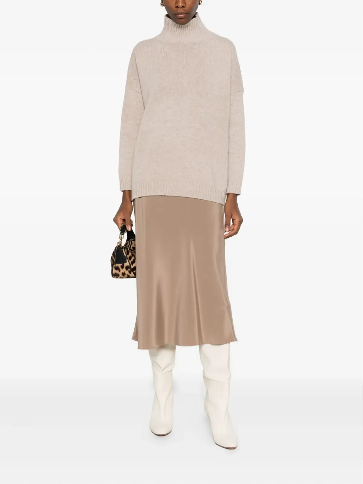 Max Mara バイアスカット ミディスカート - 画像2