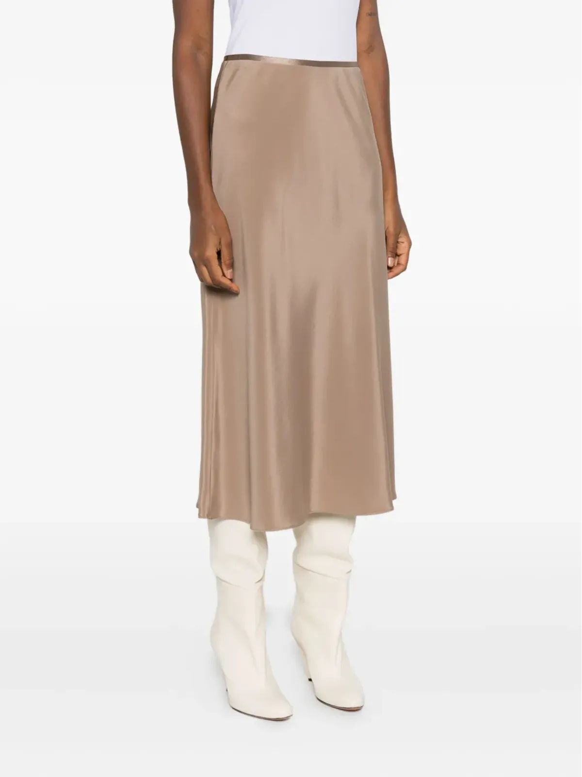 Max Mara バイアスカット ミディスカート - 画像3