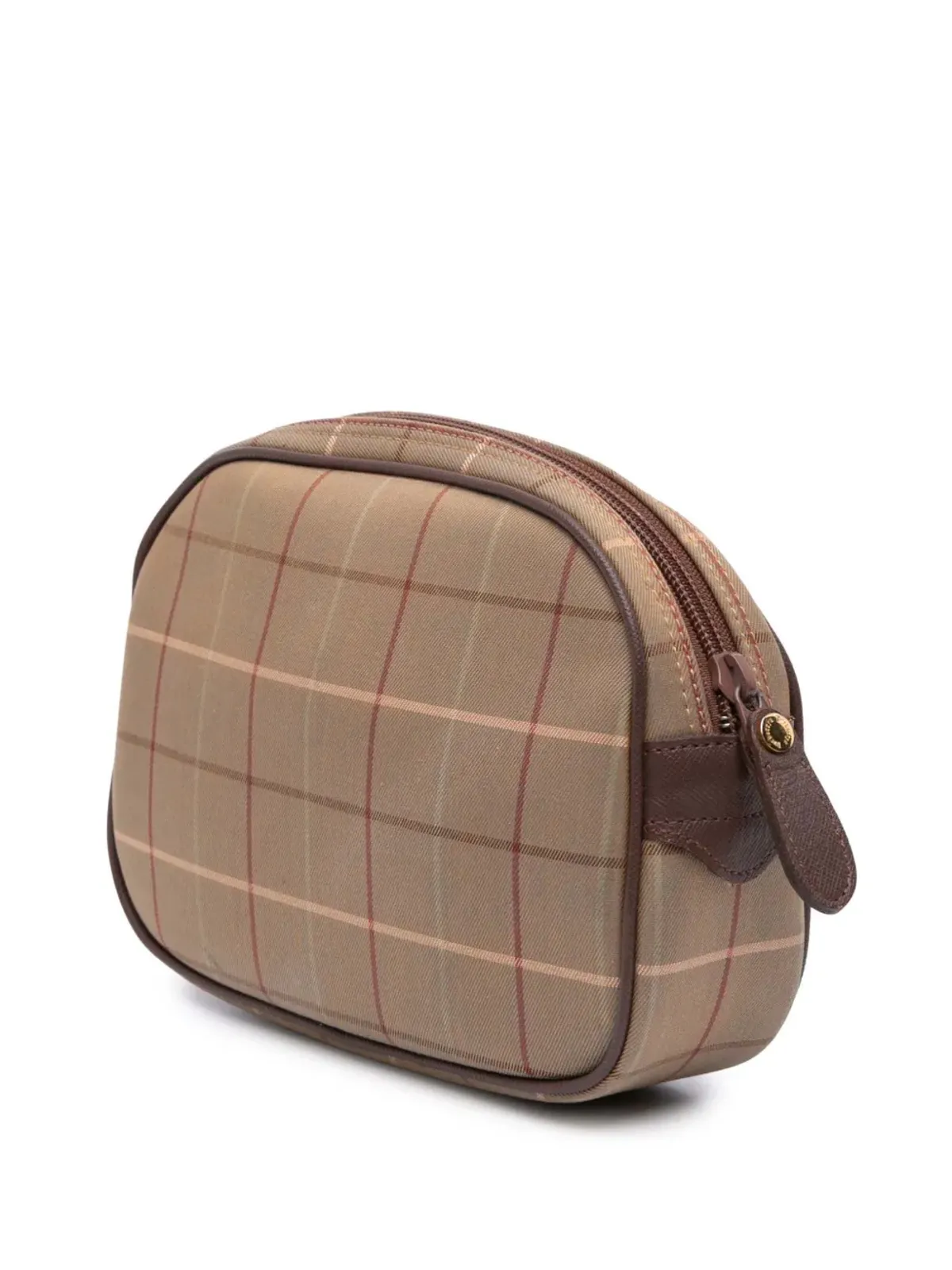 Burberry Pre-Owned 20世紀ヴィンテージ チェック キャンバス クラッチバッグ - ブラウン - 画像3