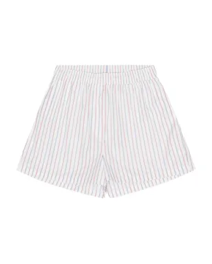 REMAIN ストライプ柄サイドポケットショーツ - White - サムネイル1