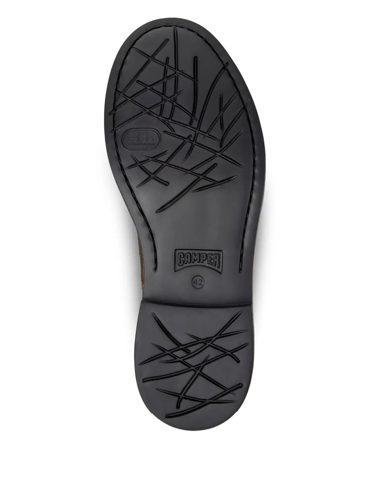 Camper Dean レースアップ ヌバックレザーシューズ - 画像5