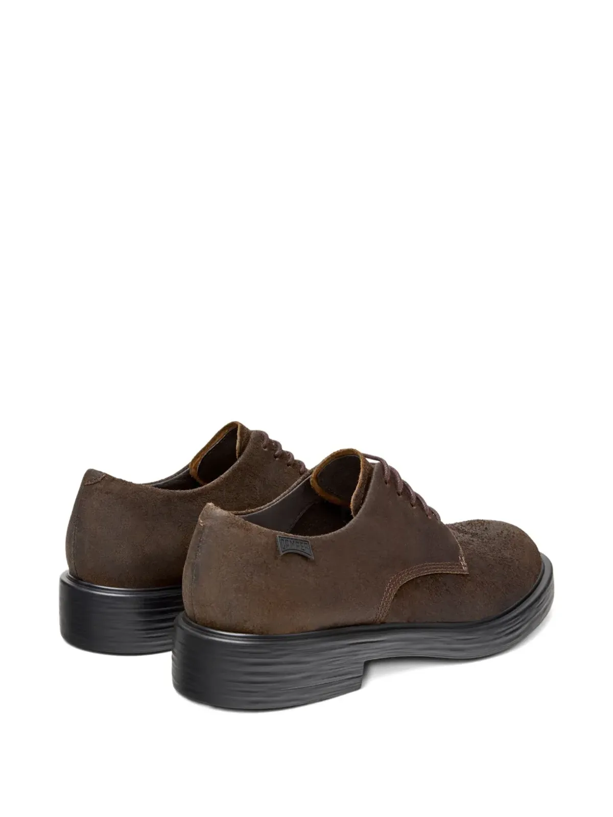 Camper Dean レースアップ ヌバックレザーシューズ - 画像3