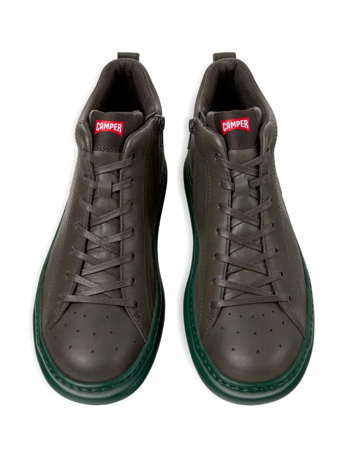 Camper ランナー レースアップ レザー スニーカー - 画像4
