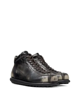 Camper Pelotas Ariel leather lace-up sneakers - Grey - サムネイル2