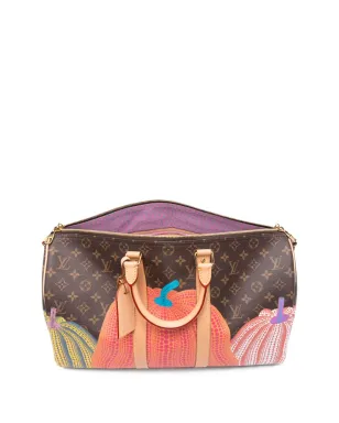 Louis Vuitton Pre-Owned × Yayoi Kusama Monogram Keepall Bandoulière ダッフルバッグ - サムネイル4