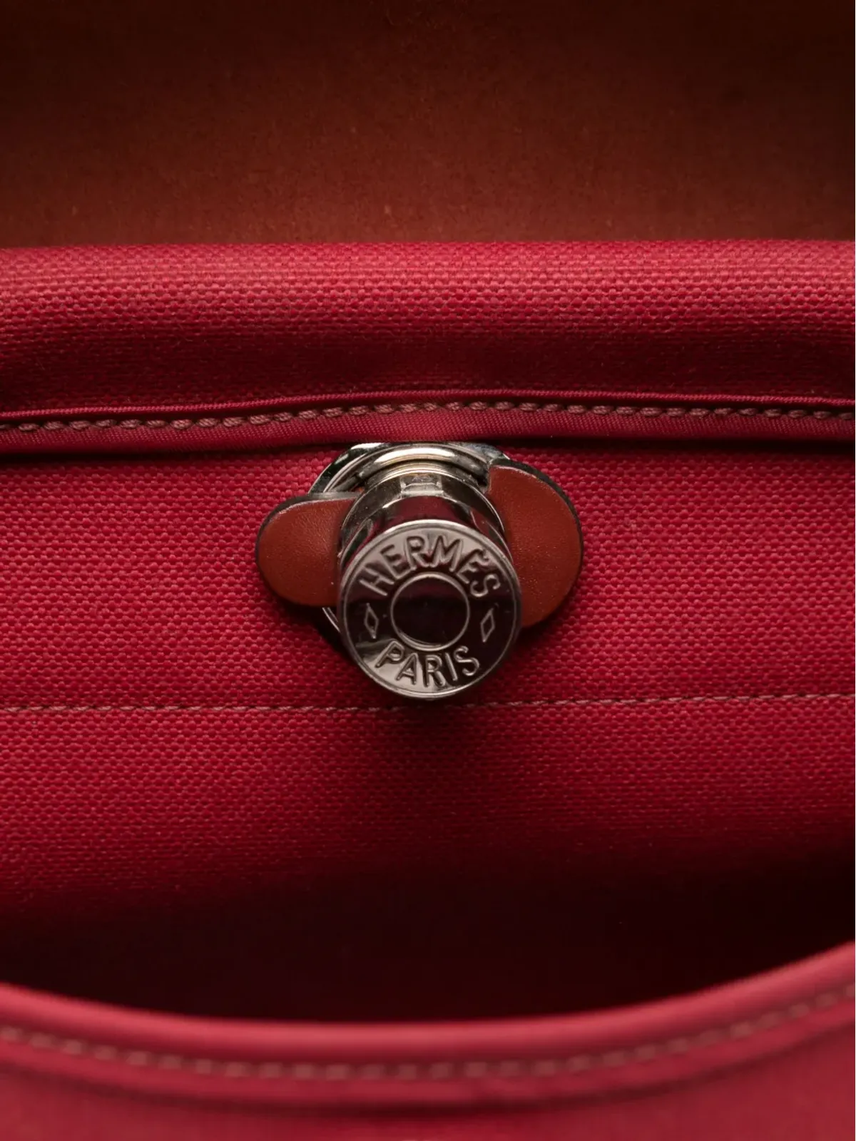 Hermès Pre-Owned Herbag ハンドバッグ - 画像5